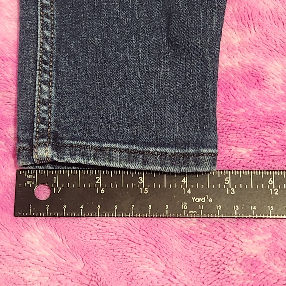 Hollister 7S Womens High Rise Super Skinny Jeans Dark Wash Stretch W28 L26 - Picture 7 of 11